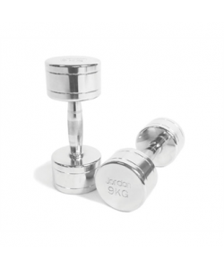 Chrome Dumbell Set